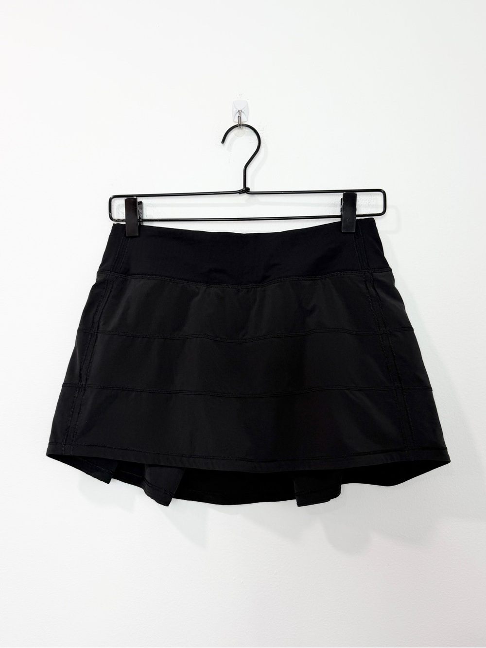 Lululemon Pace Rival Skirt Regular 4-way Stretch Black Size 4